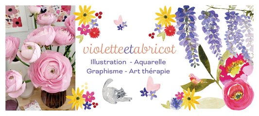 Pinceaux Fleurs Animaux Bateau - Ma vie d'Illustratrice à Banyuls-sur-mer