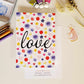 Carte (+ enveloppe blanche) Love