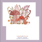 Carte postale (+enveloppe blanche) Féérie d'automne - Dans la forêt